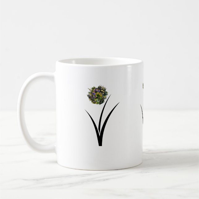 Blumen Tasse (Links)