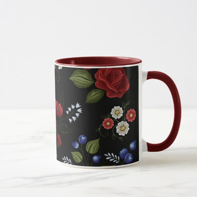 Blumen Tasse (Rechts)