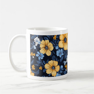 Blumen-Tasse Kaffeetasse