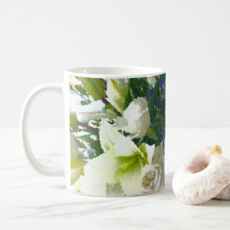 Blumen-Tasse Kaffeetasse