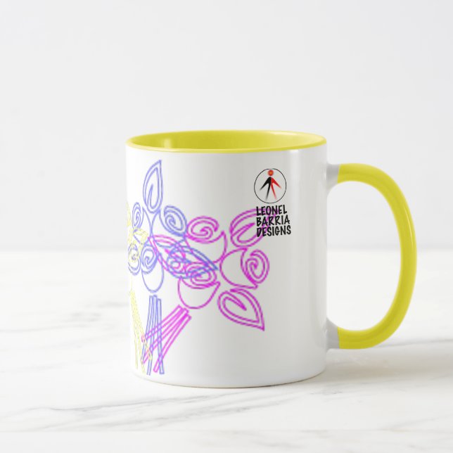BLUMEN-TASSE TASSE (Rechts)