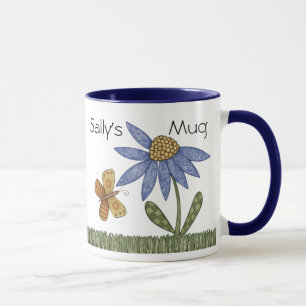 Blumen-Tasse Tasse