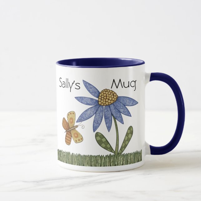 Blumen-Tasse Tasse (Rechts)