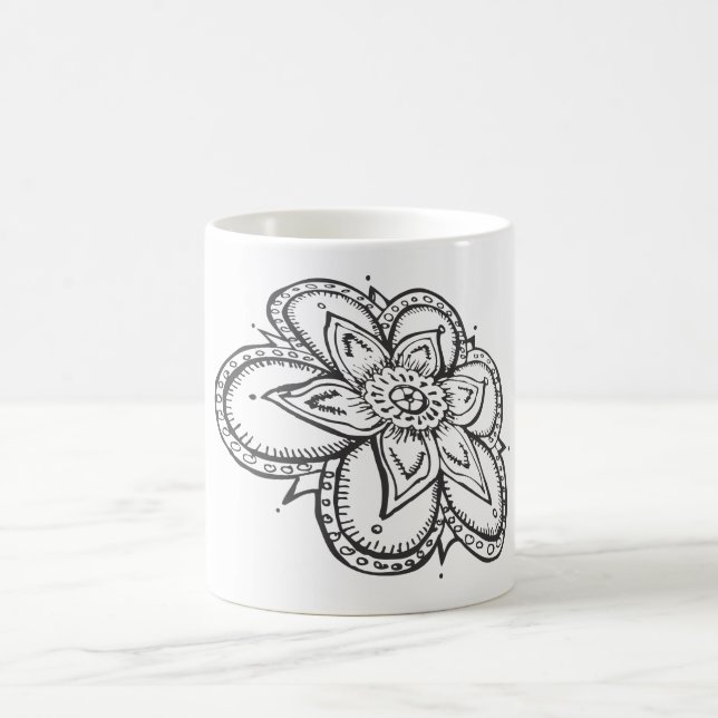 Blumen-Tasse Tasse (Mittel)