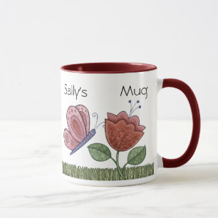 Blumen-Tasse Tasse