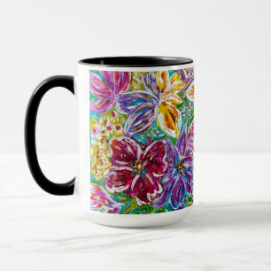 Blumen-Tasse Tasse