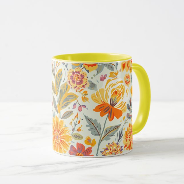 Blumen-Tasse Tasse (Von Creator hochgeladen)