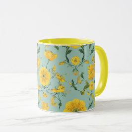 Blumen-Tasse Tasse