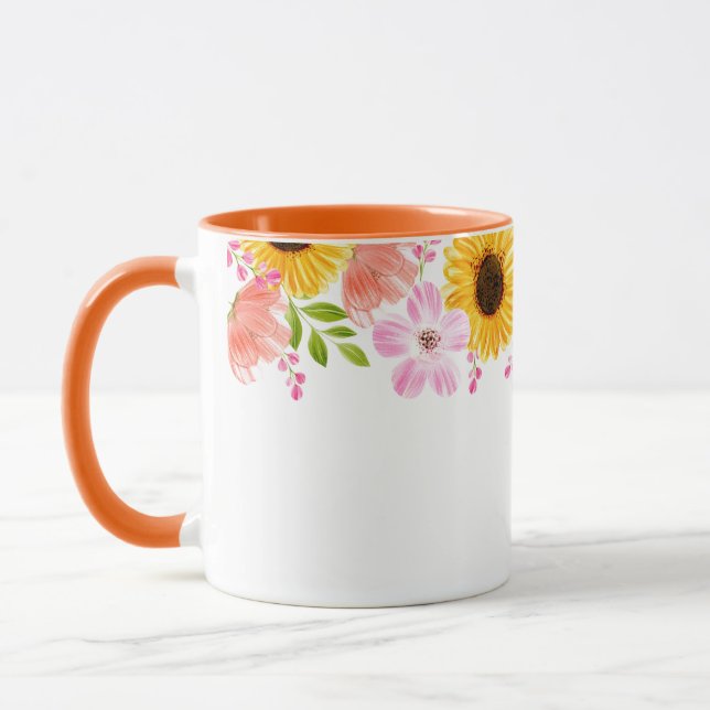 Blumen-Tasse Tasse (Links)