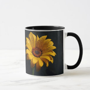 Blumen Tau Regen Klingel Keramik-Tasse Tasse