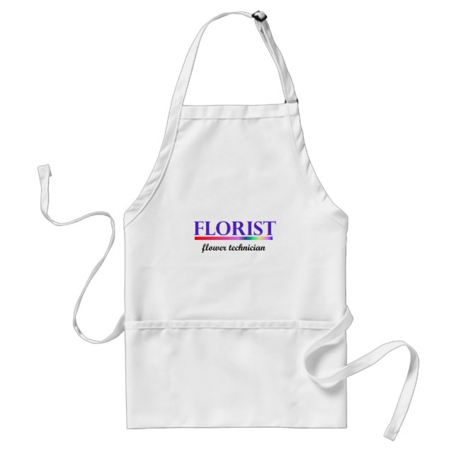 Blumen-Techniker Schürze (Vorne)