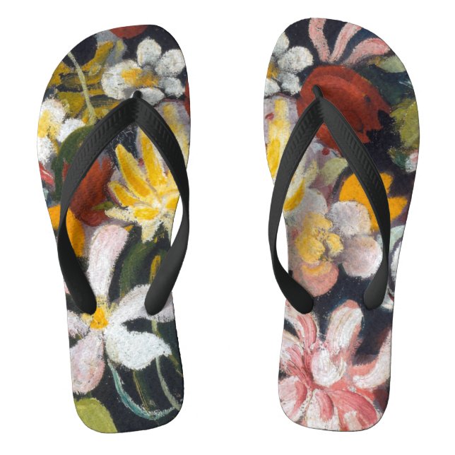 Blumen-Teppich | Auguste Macke | Flip Flops (Fußbett)