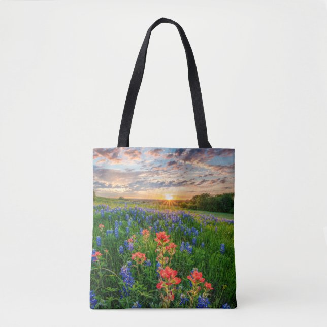 Blumen | Texas Bluebonnets & Indian Paintbrush (Vorderseite)