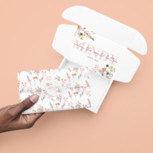 Blumen-Tissue-Papier Seidenpapier