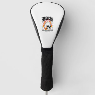 Blumen-Totenkopf-Blüte Golf Headcover