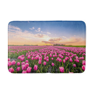 Blumen Tulips South Holland, Niederlande Badematte