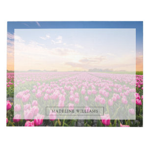 Blumen   Tulips South Holland, Niederlande Notizblock