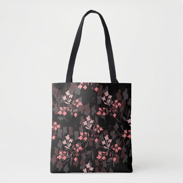 Blumen-Tüte Tasche (Vorderseite)