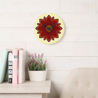 Blumen Uhr - Florales Design