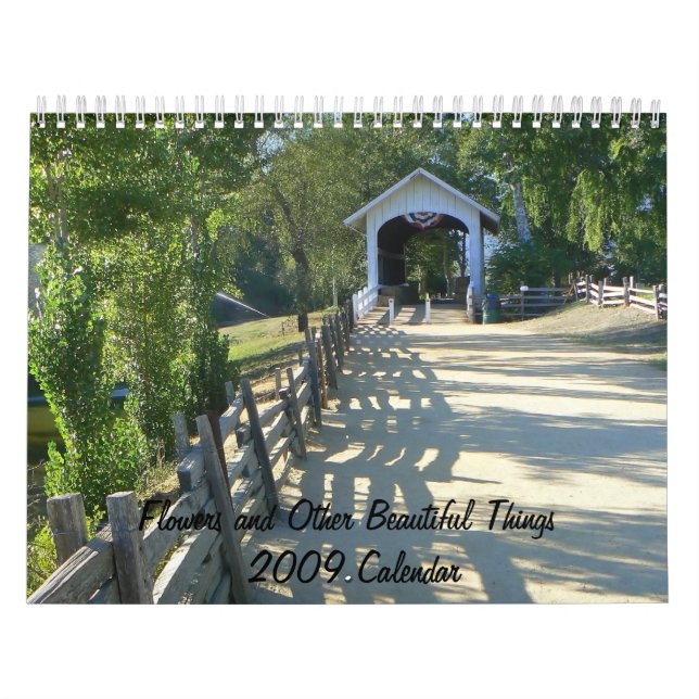 Blumen und anderer schöner Sachen 2009 Kalender (Titelbild)