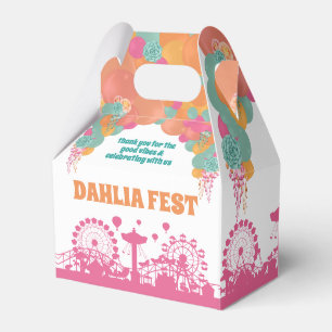 Blumen- und Ballonkarnevalfestival Geschenkschachtel