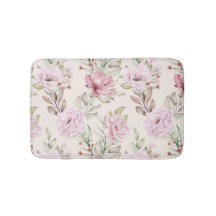 Blumen- und Blätter in nahtlosen Mustern