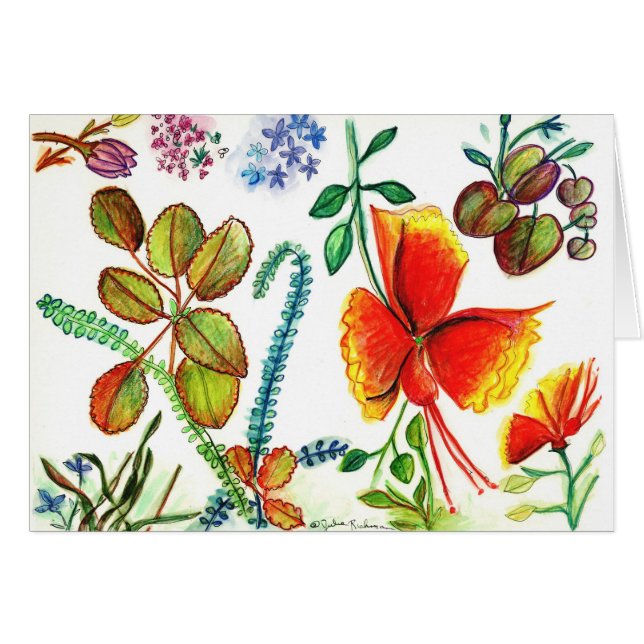 Blumen und Blätter von Florida (Vorderseite (Horizontal))