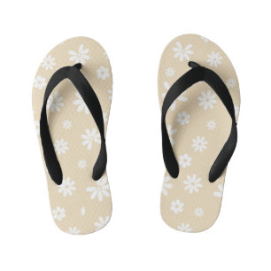 Blumen und Blütenblätter 7 Kinderbadesandalen