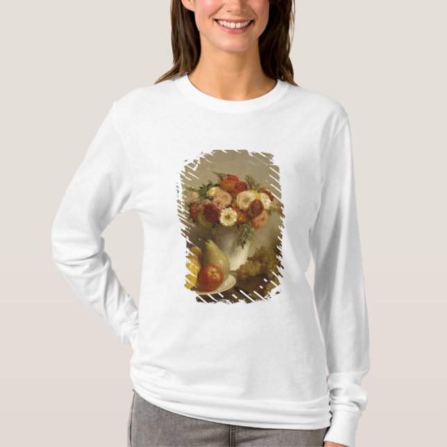 Blumen und Frucht, 1865 T-Shirt (Vorderseite)