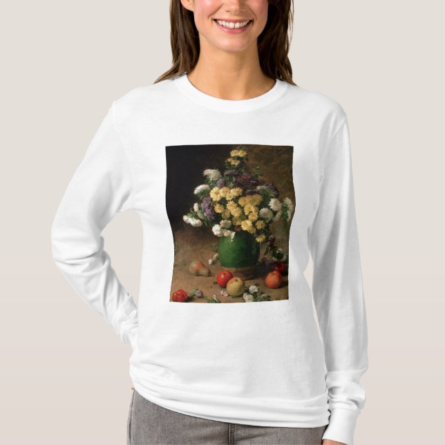 Blumen und Frucht, 1880 T-Shirt (Vorderseite)