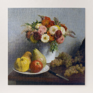 Blumen und Früchte, Henri Fantin-Latour Puzzle