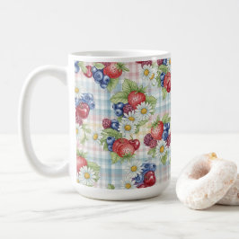 Blumen und Früchte Kaffeetasse