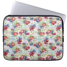 Blumen und Früchte Laptopschutzhülle