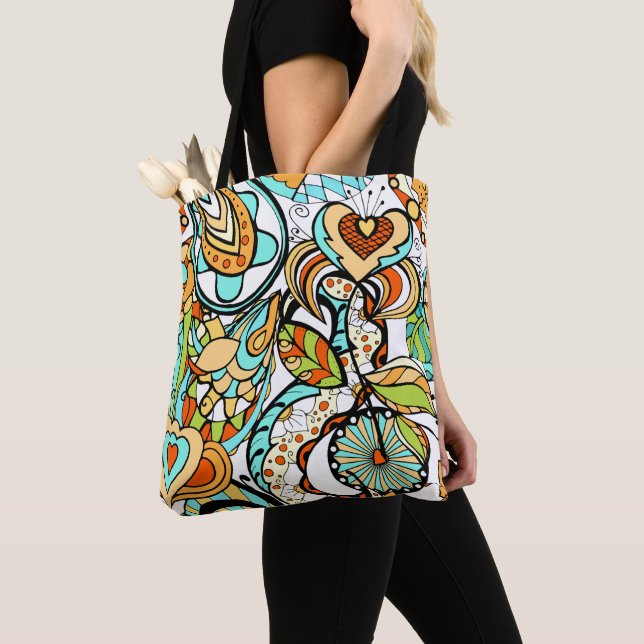 Blumen und Glamour nahtlos modern (Von Nahem)