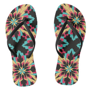Blumen und Glamour Nahtlose Mode Niedlich Flip Flops
