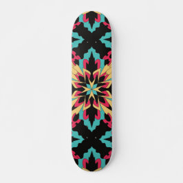 Blumen und Glamour Nahtlose Mode Niedlich Skateboard