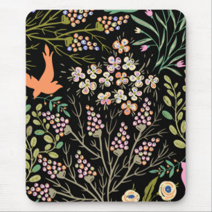 Blumen und Glamour Nahtlose Muster Sommerfarbe Mousepad