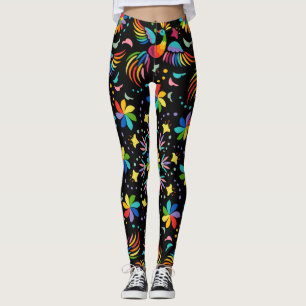 Blumen und Glamour nahtloser Sommer Leggings
