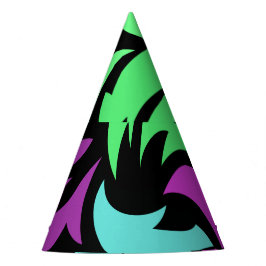 Blumen und Glamour Stilloser Sommer Partyhütchen