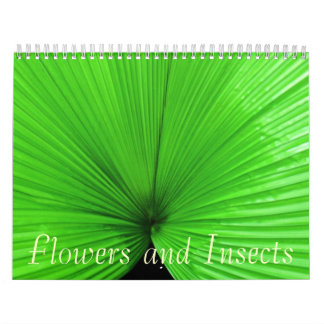 Blumen und Insekten Kalender