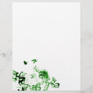 Blumen und Schmetterlinge Flyer