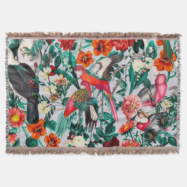 BLUMEN UND VÖGEL XIV-II DECKE (Vorderseite)