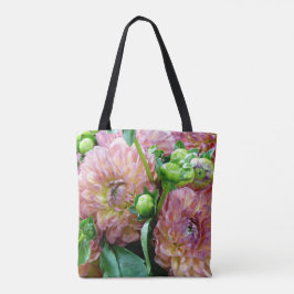 Blumen-und Zaun-klassische Taschen-Tasche LK