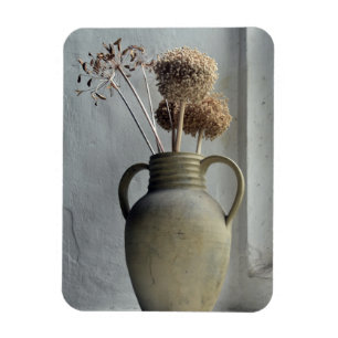 Blumen   Vase der trockenen Blume Magnet