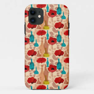 Blumen-, Vasen- und Flaschenmuster Case-Mate iPhone Hülle