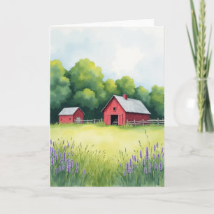 Blumen Vatertag Farm Blick Karte