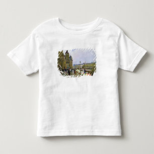 Blumen-Verkäufer durch die Seine Kleinkind T-shirt