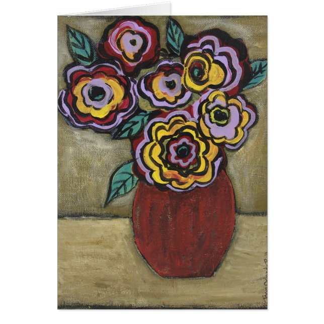 BLUMEN VIELER FARBEN (Vorne)