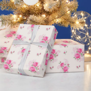 Blumen Vintage Geschenkpapier