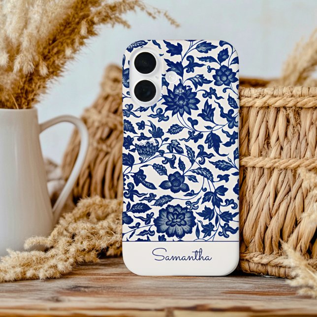 BLUMEN-VINTAGE-MUSTER iPhone / iPad Hülle (Von Creator hochgeladen)